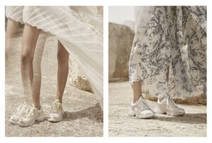 ディオールからスポーツウェアの世界とディオールのスタイルを組み合わせたスニーカーが登場