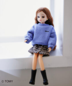 雑誌non-no専属モデルで、ZIP！お天気キャスターの貴島明日香とリカちゃんがコラボ