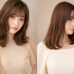 宇内梨沙風【ミディアム】カールスタイル／ストレートスタイル