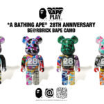 ブランド誕生から28周年を迎えたA BATHING APE®が、MEDICOM TOYとスペシャルコレクションをリリース