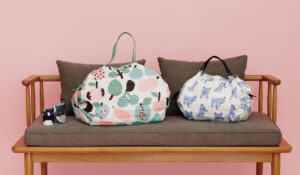 エコバッグをもっと機能的＆おしゃれに！北欧テキスタイルブランド「カウニステ」とシリーズの累計出荷数は1,000万個を突破したバッグ「シュパット」がコラボ