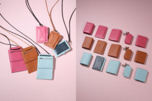 イタリア語で虹を意味するイタリア製革小物ブランドのラルコバレーノから新色が登場！！