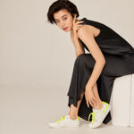 ブランドアンバサダーにモデル池田エライザを起用した『le coq sportif』のスニーカLAローランが登場