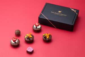 KEYUCAから18年続くロングヒットの「プティフルーツパウンドケーキ」の、数量限定のショコラバージョンが販売開始