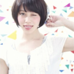 斜めバング×顔周りで魅せる小顔ショート・ひし形シルエットで大人可愛いナチュラルボブ