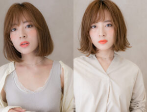 北川景子風【ボブ】カールスタイル/ストレートスタイル