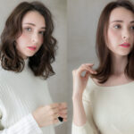 広瀬アリス風【ミディアム】カールスタイル／ストレートスタイル