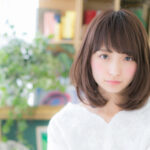 王道のナチュラルストレートはちょっと甘めのワンカールが決め手