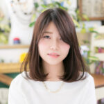 「長めななめバング」が色っぽい大人のボブディヘア