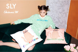 人気イラストレーター・Shiomi WadaとSLYがコラボレーションアイテムを発売