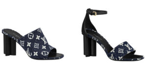 ルイ・ヴィトンが日本限定、モノグラム·デニムの新作シューズを発売