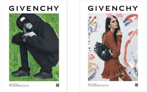 独特のカラフルなフリースタイル絵画が特徴的なジバンシィの2022年春夏 広告キャンペーン