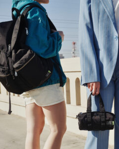 レディース ストリート ウエア ブランドX-girlと日本を代表するカバンメーカー吉田カバンのメインブランドPORTER とのコラボアイテムを発売。