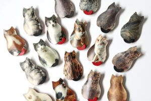 猫好きな人へのプレゼントに！猫の写真を使ったオリジナルギフト・猫を愛する⾰⼯房がキーケースにしてお届け。