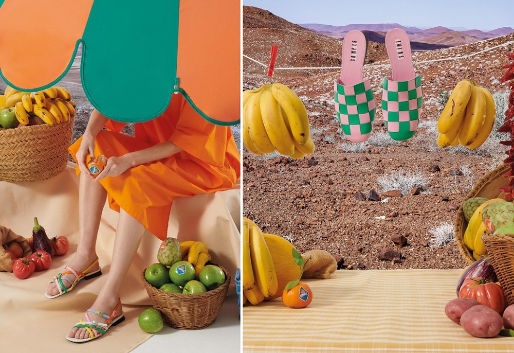 スペイン・マヨルカ島発のシューズブランド「CAMPER（カンペール）」が、地中海をイメージした「ピクニック」ムードの新作を発表