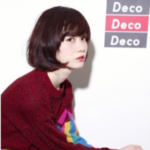 ラフな質感で魅せるボブ×チェリーブラウン