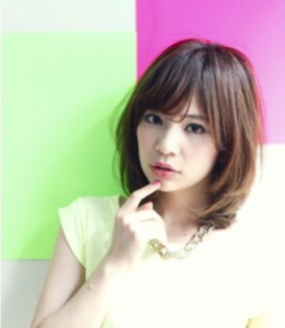 バイカラー×大人可愛い美女子レイヤーミディ・小顔効果バツグン♪