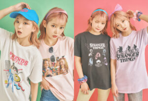 全国のPLAZA・MINiPLAにて、世界中で社会現象となっているNetflixのドラマシリーズ『ストレンジャー・シングス』とのコラボレーションTシャツ、キャップを発。