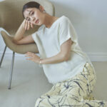 「non-no」専属モデル貴島明日香が起用されたPierrot2022/SSの新ビジュアルが登場