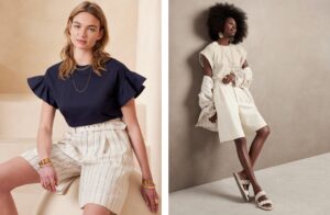 バナナ・リパブリックから、暑い時期に最適なリネンやモダールなどの素材や機能性を持ち合わせたデザイン性の高いTシャツがラインナップ