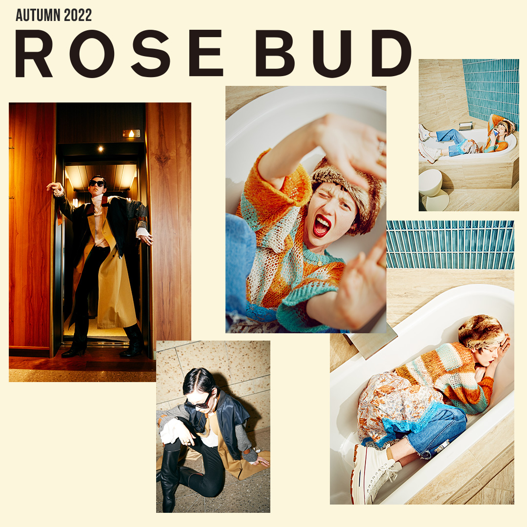 【ROSE BUD】AUTUMN 2022 LOOK『JAM～go with it～』公開！