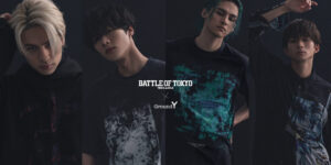 ヨウジヤマモト「Ground Y」とLDH 新世代メンバーによるプロジェクト「BATTLE OF TOKYO」のコラボレーションアイテムがセレクトショップ「STUDIOUS」にて発売