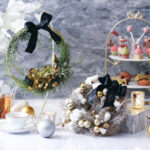 レインボーブリッジビューダイニング＆シャンパンバー  マンハッタンでクリスマスリースアレンジメントワークショップ付きアフタヌーンティープラン