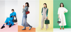 女優・モデの岡崎紗絵が魅せる“春への移ろい”をコンセプト：SPRING 2023 COLLECTION