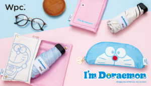 Wpc.からI’m Doraemonシリーズの日傘第3弾！店舗限定カラーも登場！“可愛い”がいっぱい詰まった遊び心のあるデザインが魅力の新作日傘3種類発売