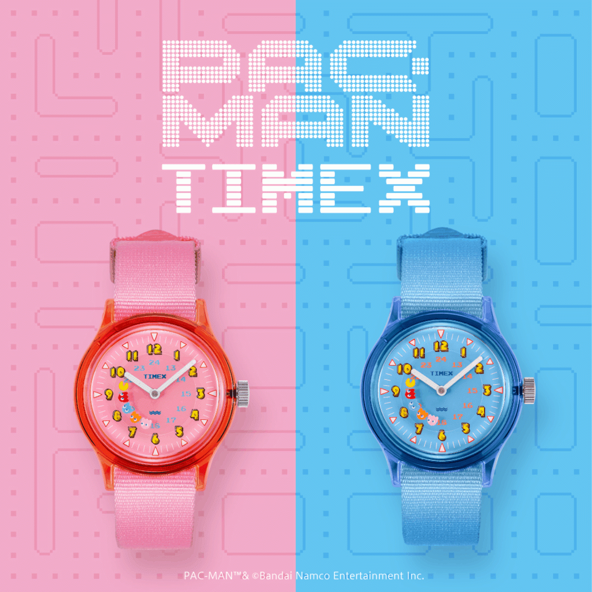 米国の腕時計ブランド「タイメックス」が日本を代表するビデオゲーム「パックマン」とのコラボウォッチ第3弾『 PAC-MAN × TIMEX 』を5月22日(月)予約開始、6月23日(金)発売