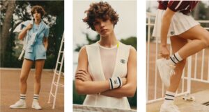 LACOSTE × SPORTY & RICH ワニとエミリー・オーバーグがヘルシーなライフスタイルを提案