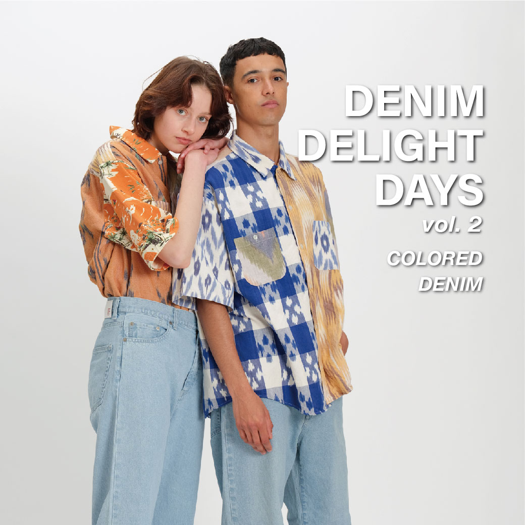 JOHNBULLのデニムコレクション DENIM DELIGHT DAYS （デニム デライト デイズ）に新たなカラーデニムが登場！
