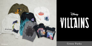ハロウィーンシーズンを盛り上げるコレクション・Green Parksよりディズニーヴィランズを主役にしたアイテムが登場!