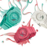 鮮やかなワントーンカラーを採用したコンパクトサイズの“G-SHOCK”
