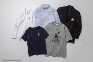 ブルックス ブラザーズとPEANUTSのコラボコレクション第2弾が4/10に発売!アイコニックな紺ブレやボタンダウンシャツも登場