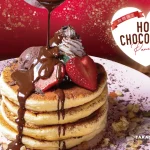 全世界で年間100万枚のパンケーキを提供する髙木珈琲、2月7日よりバレンタインデーに合わせて期間限定パンケーキ『ホットチョコレートパンケーキ』販売開始
