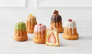 【新感覚ハイブリッドスイーツ】カヌレの形をした可愛いシュークリーム「カヌレドシュー」を2月17日(土)~2月26日(月)まで福田屋百貨店宇都宮店「オールTBSおめざ感謝祭」にて初出品!