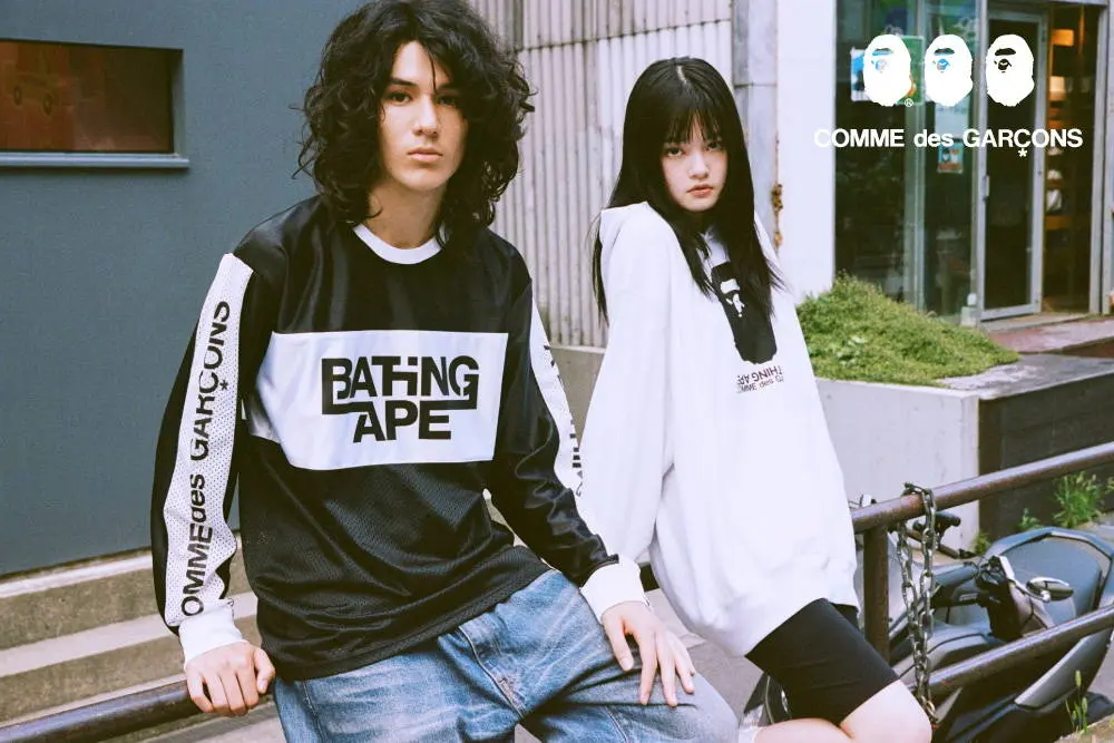 A BATHING APE®× COMME des GARÇONS