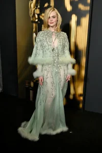 エル・ファニング、ナターシャ・リオン、ドリュー・スーターキーがヴァレンティノを着用|第15回ガバナーズ賞授賞式