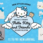 キティ＆シナモロールがエンジェルに⁉「FOREVER 21」が、昨年即完売した「ブルーエンジェル」本国コレクションをFLAGSHIP STORE限定で11月15日（金）から発売