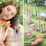 【ジルスチュアート　ビューティ】春の訪れを喜ぶ花の妖精たちをテーマにしたコレクション。うるおいとツヤで包み込み、ふっくらぷるんとした唇を叶えるリップバームがリニューアル登場。