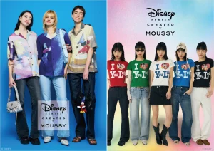 「Disney SERIES CREATED by MOUSSY」2025 EARLY SUMMER COLLECTIONが登場!4月2日(水)より発売開始。