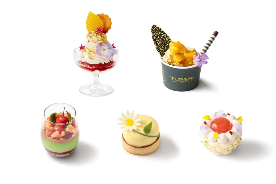 【ザ・ペニンシュラ ブティック&カフェ】初夏の香りの新作スイーツメニューが登場!