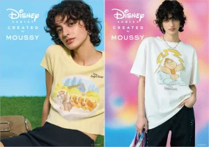 「Disney SERIES CREATED by MOUSSY」2025 SUMMER COLLECTIONが登場！4月30日(水)より発売開始。
