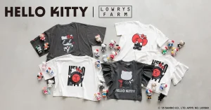 LOWRYS FARMが「ハローキティ」とのコラボレーションアイテムを販売開始!
