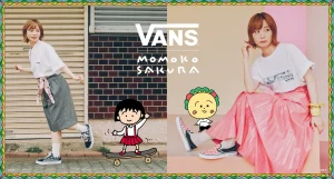 Vans x MOMOKO SAKURA　さくらももこの名作「ちびまる子ちゃん」「コジコジ」の魅力が詰まったコラボレートコレクションをABC-MART限定で発売
