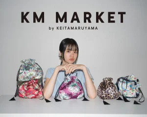 KEITAMARUYAMAが手がける新ライン「KM MARKET」始動！ 巾着バッグ〈KNOT-Ti〉が7月4日(金)に発売