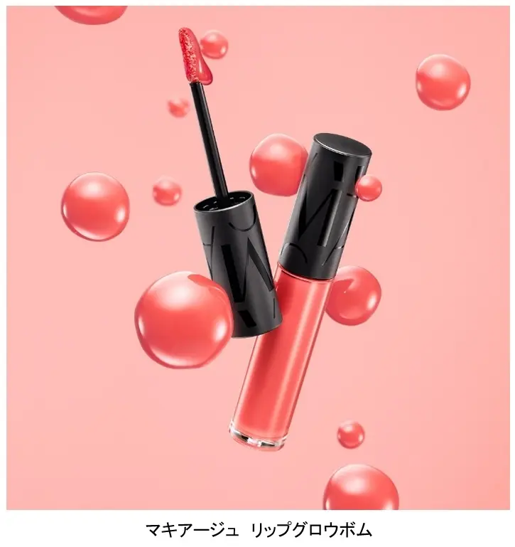 色だけでなく”ツヤがあふれて持続”。マキアージュの次世代※1リップティント「リップグロウボム」誕生。～2025年10月21日（火）発売～