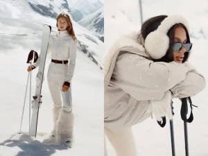 H&M Moveから、スキーとアプレスキーを彩る機能的でエレガントなスキーウェアコレクションを発表