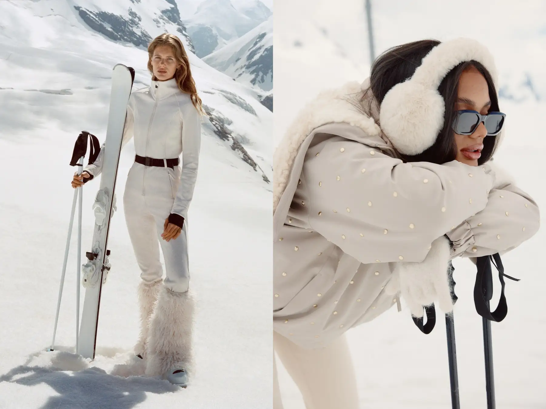 H&M Moveから、スキーとアプレスキーを彩る機能的でエレガントなスキーウェアコレクションを発表